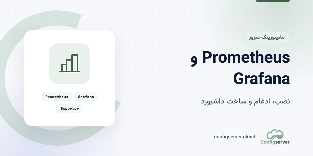 نصب و کانفیگ Prometheus و Grafana و ادغام آنها: راهنمای جامع و کاربردی