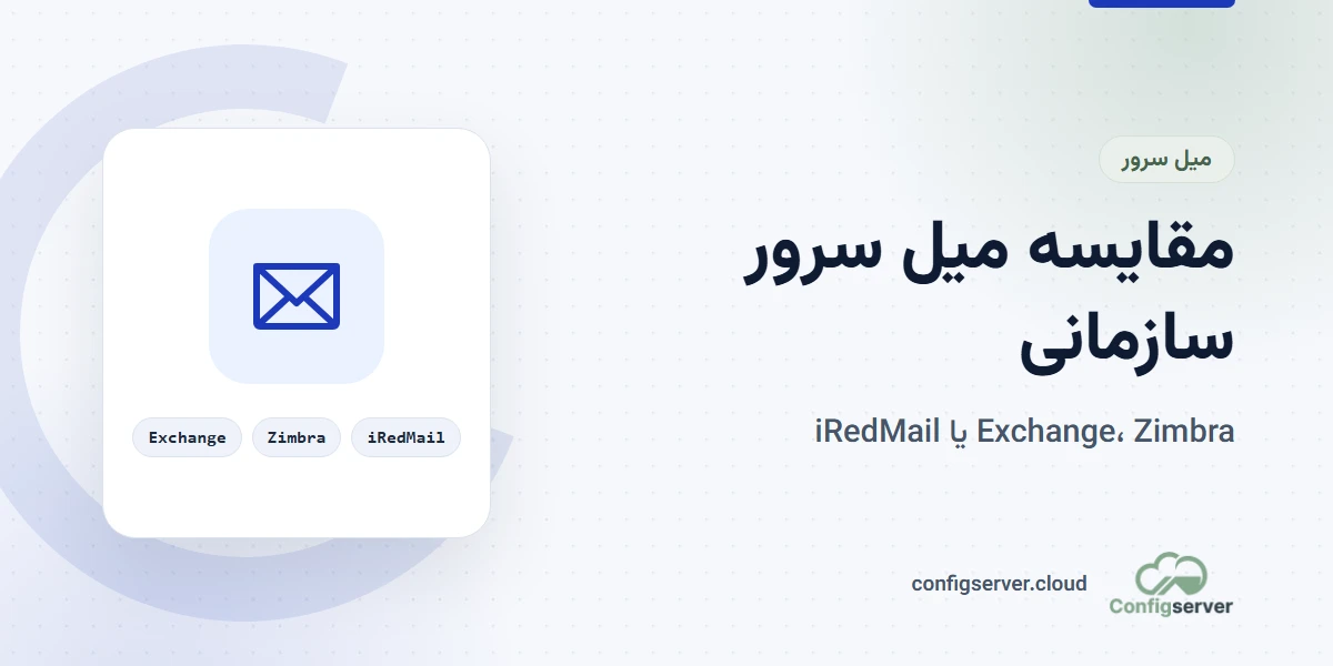 مقایسه میل سرور سازمانی Exchange، Zimbra و iRedMail