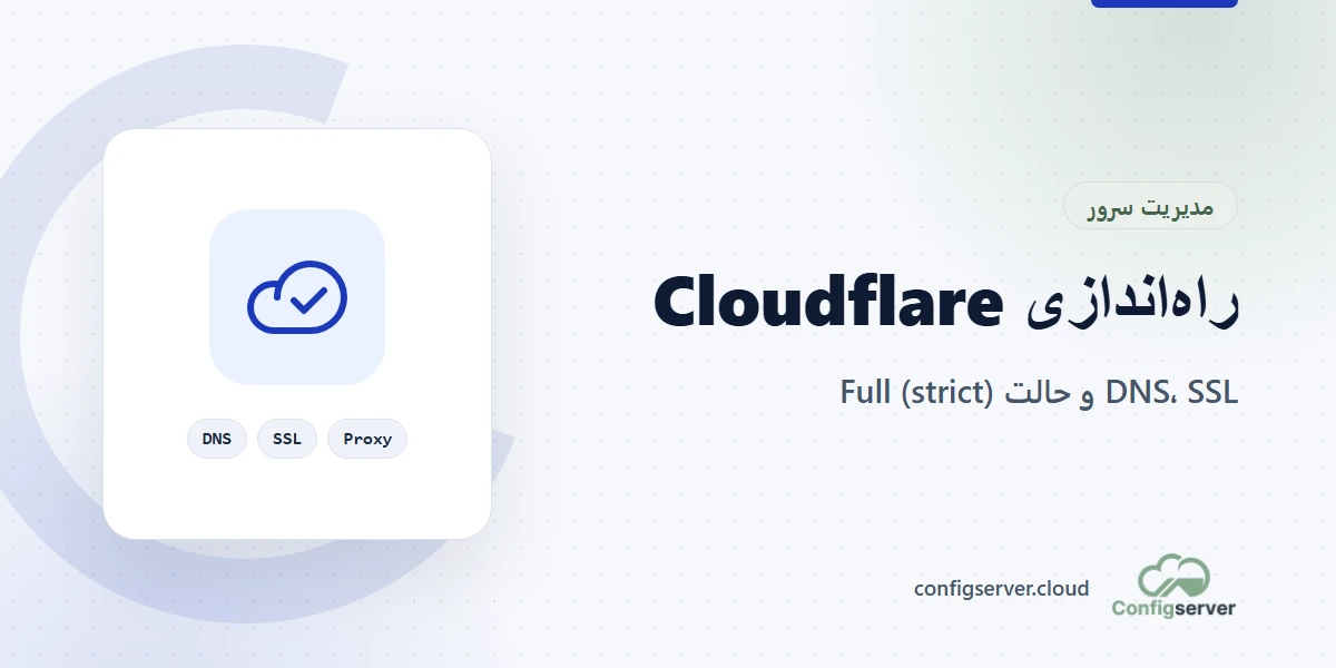 راه‌اندازی Cloudflare برای سایت