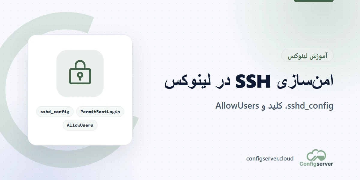 امن‌سازی SSH در لینوکس